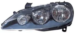 Faro Derecho Electrico Interior Negro para Alfa Romeo 147 2005