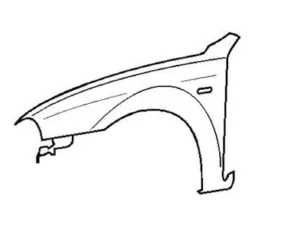 Aleta Delantera Izquierda para Alfa Romeo 147 2005