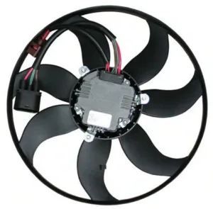 Electroventilador Con Aire Acondicionado para Audi A1 2010, A1 2015, A3 2003, A3 2005 y A3 2008, Seat ALTEA 2004, ALTEA 2009, IBIZA IV 2008, IBIZA IV 2012, LEON 2005, LEON 2009 y TOLEDO III 2004, Skoda FABIA II 2010, OCTAVIA II 2004, OCTAVIA II 2009,…