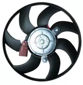 Electroventilador Con Aire Acondicionado para Audi A1 2010, A1 2015, A3 2003, A3 2005, A3 2008, A3 2012 y TT 2006, Seat ALTEA 2004, ALTEA 2009, LEON 2005, LEON 2009 y TOLEDO III 2004, Skoda OCTAVIA II 2004, OCTAVIA II 2009, OCTAVIA III 2013, SUPERB II…