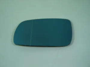 Cristal Retrovisor Izquierdo, Asferico, Termico, Azul para Audi A3 1996, A4 1994, A6 1994 y A8 1994