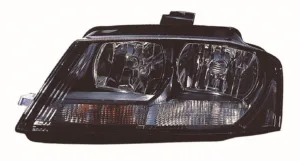 Faro Izquierdo Electrico (Con Motor) (H7/H7) para Audi A3 2008