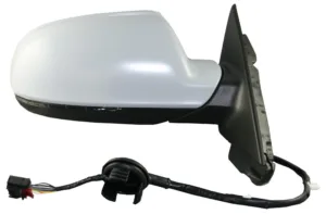 Retrovisor Derecho Electrico, Imprimado Convexo, Termico, Abatible Eletricamente, Con Intermitente 10 Pins (5 Puertas) para Audi A3 2008