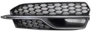 Rejilla Derecha Paragolpes Delantero (3/5 Puertas) (Con Moldura Cromada Modelo S-Line) para Audi A3 2012