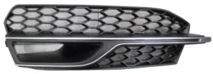 Rejilla Izquierda Paragolpes Delantero (3/5 Puertas) (Con Moldura Cromada Modelo S-Line) para Audi A3 2012