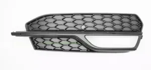 Rejilla Derecha Paragolpes Delantero (3/5 Puertas) (Con Moldura Negra Modelo S-Line) para Audi A3 2012
