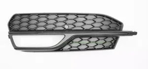 Rejilla Izquierda Paragolpes Delantero (3/5 Puertas) (Con Moldura Negra Modelo S-Line) para Audi A3 2012