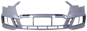 Paragolpes Delantero Imprimado (Con Agujeros Lavafaros Modelo S-Line) para Audi A3 2016
