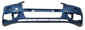 Paragolpes Delantero Imprimado Con Agujeros Para Sensores + Agujeros Lavafaros para Audi A3 SEDAN 2013