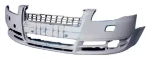 Paragolpes Delantero Imprimado (Con Agujero Lavafaros) para Audi A4 2004