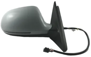 Retrovisor Derecho Electrico, Imprimado Convexo, Termico Con Intermitente 6 Pins para Audi A4 2007