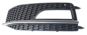 Rejilla Inferior Izquierdo Paragolpes Delantero Con Moldura Cromada (Modelo S-Line) para Audi A4 2011