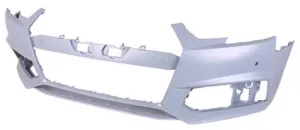 Paragolpes Delantero Imprimado (Con 2 Agujeros Para Sensores) (Mod S-Line) para Audi A4 2015