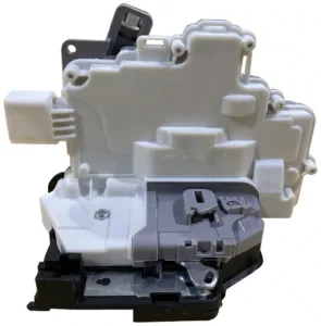 Cerradura Electrica Puerta Trasera Izquierda (Clavija Blanca 8 Pins) para Audi Q7 2006, Skoda SUPERB II 2008 y Volkswagen PASSAT B6 2005