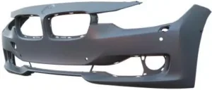Paragolpes Delantero Imprimado (Con 6 Agujeros Para Sensores) (Con Agujeros Lavafaros) (Base) para Bmw S/3 F30 2012