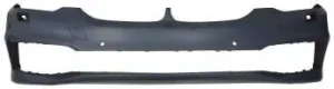 Paragolpes Delantero Imprimado (Con 4 Agujeros Sensores + Agujeros Lavafaros) para Bmw S/5 G30 2017 y S/5 G31 2017