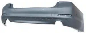 Paragolpes Trasero Imprimado (Con 6 Agujeros Sensor) Con Agujero Moldura Sedan 4P (Luxury) para Bmw S/5 G30 2017