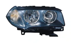 Faro Derecho Electrico Con Motor Interior Negro (H7/H7) para Bmw X3 E83 2006