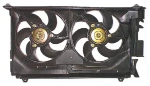 Electroventilador Con Aire Acondicionado para Citroen BERLINGO 1996, XSARA 1997 y ZX 1991 y Peugeot 306 1993, 306 1997, 306 1999 y PARTNER 1996