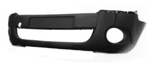 Paragolpes Delantero Imprimado (Con Agujeros Antinieblas) para Citroen BERLINGO 2008 y BERLINGO 2012 y Peugeot PARTNER 2008 y PARTNER 2012