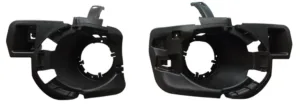 Kit Soportes Interiores Antiniebla Paragolpes Delantero (Derecho + Izquierdo) para Citroen BERLINGO 2008 y BERLINGO 2012 y Peugeot PARTNER 2008 y PARTNER 2012