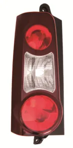 Piloto Trasero Izquierdo Interior Negro (2 Puertas) para Citroen BERLINGO 2012 y BERLINGO 2015 y Peugeot PARTNER 2012 y PARTNER 2015