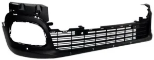 Paragolpes Delantero Inferior Negro Con 4 Agujeros Para Sensores, Con Agujero Para Moldura (Multispace) para Citroen BERLINGO MULTISPACE 2018