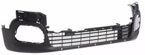 Paragolpes Delantero Inferior Negro Con Agujeros Moldura para Citroen BERLINGO MULTISPACE 2018