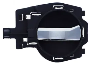 Maneta Puerta Interior Izquierda Cromada-Negra para Citroen C2 2003, C3 2002 y C3 2005