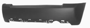 Paragolpes Trasero (Negro) para Citroen C2 2003 y C2 2008