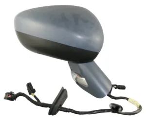 Retrovisor Derecho Electrico, Imprimado Convexo, Termico Con Intermitente Con Sensor 7 Pins para Citroen C3 2010