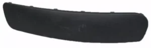 Moldura Izquierda Paragolpes Delantero (Negro) para Citroen C3 2010