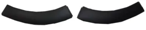 Kit Aletines Paragolpes Delantero Derecho Ó Izquierdo (Negro) para Citroen C3 2016 y C3 2020