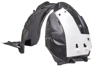 Resguardo Pase De Rueda Delantero Derecho (Con Aislante) para Citroen C3 2016 y C3 2020