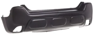 Paragolpes Trasero Negro Texturado para Citroen C3 AIRCROSS 2017