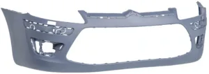 Paragolpes Delantero Imprimado (Con Agujeros Lavafaros) para Citroen C4 2008