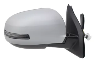Retrovisor Derecho Electrico, Imprimado Convexo, Termico, Abatible Eletricamente, Con Intermitente (9Pins) para Citroen C4 AIRCROSS 2010, Mitsubishi ASX 2010 y Peugeot 4008 2012