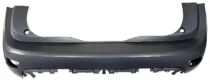 Paragolpes Trasero Con 2 Agujeros Para Sensores Imprimado para Citroen C4 PICASSO 2013