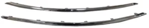 Kit Molduras Cromados (Derecho +Izquierdo) Paragolpes Delantero para Citroen C4 PICASSO 2013