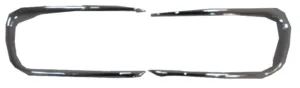 Kit Aros Cromados Rejilla Paragolpes Delantero (Derecho + Izquierdo) para Citroen C4 PICASSO 2016 y C4 SPACETOURER 2018