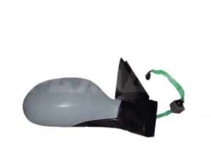 Retrovisor Derecho Electrico, Imprimado Convexo, Termico Con Sonda Abatible Electricamente Azulado 8 Pin para Citroen C5 2001 y C5 2004