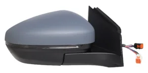 Retrovisor Derecho Electrico, Para Pintar, Termico, Abatible Electricamente Con Intermitente L/Co, Angulo Muerto C/Se 18 Pins para Citroen C5 AIRCROSS 2018 y Peugeot 3008 2016 y 5008 2016