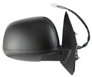 Retrovisor Derecho Electrico, Imprimado Convexo, Termico, 5 Pins para Citroen C-CROSSER 2007 y Peugeot 4007 2007