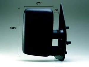 Retrovisor Derecho (Brazo Corto) para Citroen JUMPER 1994, Fiat DUCATO 1994 y Peugeot BOXER 1994