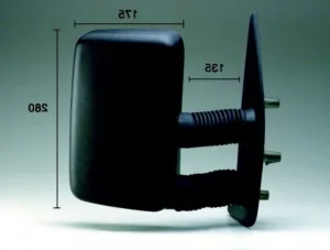 Retrovisor Derecho Manual (Brazo Largo) para Citroen JUMPER 1994, Fiat DUCATO 1994 y Peugeot BOXER 1994