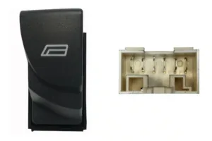 Boton Elevalunas Delantero Izquierdo 6 Pins para Citroen JUMPER 2002, Fiat DUCATO 2002 y Peugeot BOXER 2002