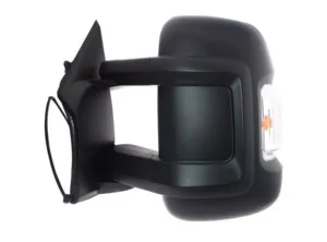 Retrovisor Manual Intermitente 16W Brazo Medio (17Cm) 2 Pins para Citroen JUMPER 2006, Fiat DUCATO 2006 y Peugeot BOXER 2006