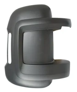 Carcasa Retrovisor Derecho Negra (Brazo Corto) para Citroen JUMPER 2006, Fiat DUCATO 2006 y Peugeot BOXER 2006