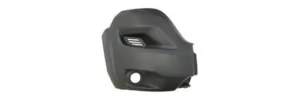 Punta Paragolpes Delantero Derecho (Gris Oscuro Liso) Con Agujero Antineibla (Modelo Moldura Aleta) para Citroen JUMPER 2014, Fiat DUCATO 2014 y Peugeot BOXER 2014