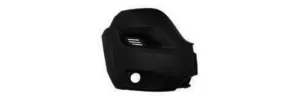 Punta Paragolpes Delantero Derecho Con Agujero Antiniebla Negro Texturado Con Agujero Para Moldura para Citroen JUMPER 2014, Fiat DUCATO 2014, Opel MOVANO C 2021 y Peugeot BOXER 2014